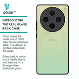 Mint Green Gradient Glass Case for Vivo X100 5G
