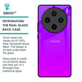 Purple Pink Glass Case for Vivo X100 5G