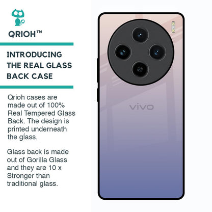 Rose Hue Glass Case for Vivo X100 5G