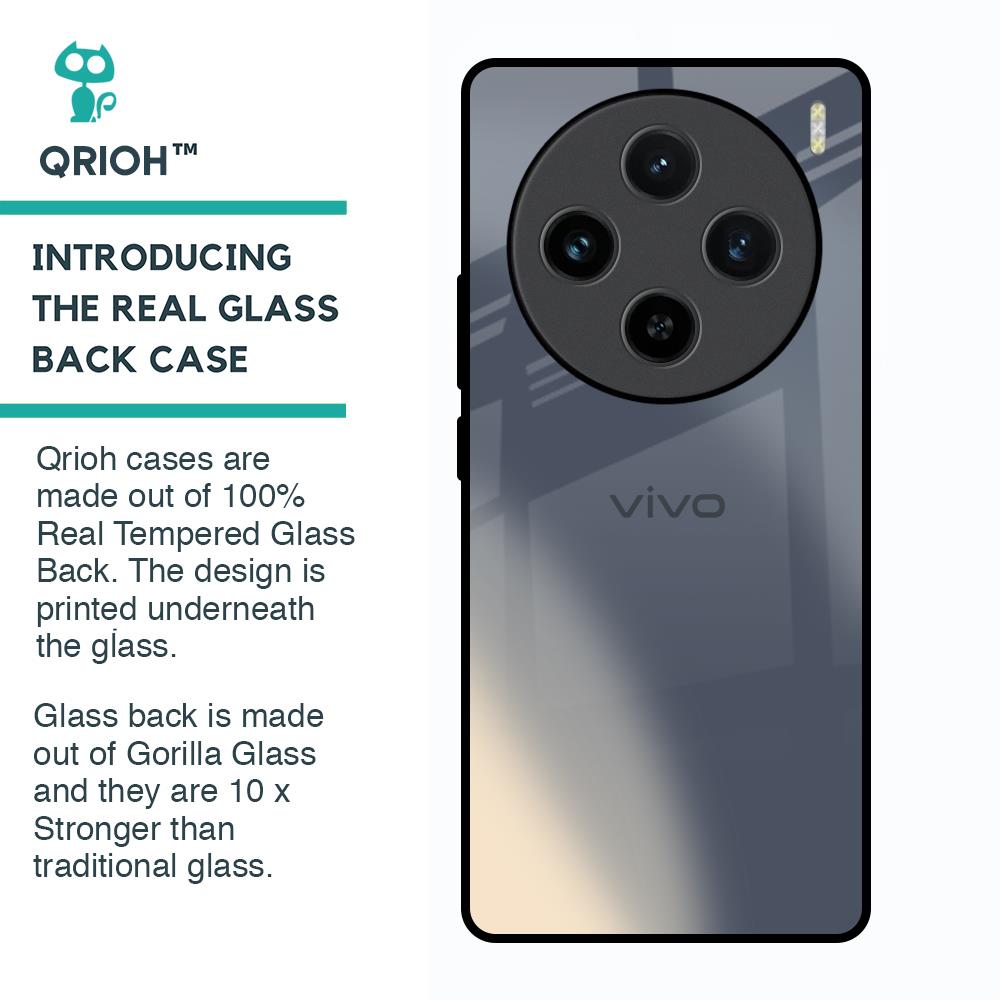 Metallic Gradient Glass Case for Vivo X100 5G
