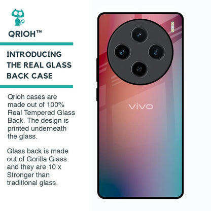 Dusty Multi Gradient Glass Case for Vivo X100 5G