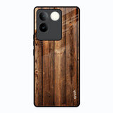 Timber Printed Vivo T2 Pro 5G Glass Back Cover Online