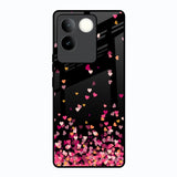 Heart Rain Fall Vivo T2 Pro 5G Glass Back Cover Online
