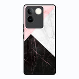 Marble Collage Art Vivo T2 Pro 5G Glass Back Cover Online