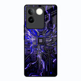 Techno Color Pattern Vivo T2 Pro 5G Glass Back Cover Online