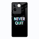 Never Quit Vivo T2 Pro 5G Glass Back Cover Online