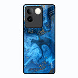 Gold Sprinkle Vivo T2 Pro 5G Glass Back Cover Online