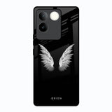 White Angel Wings Vivo T2 Pro 5G Glass Back Cover Online