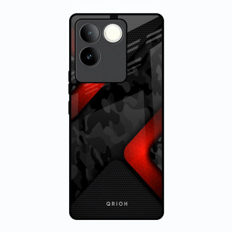 Modern Camo Abstract Vivo T2 Pro 5G Glass Back Cover Online