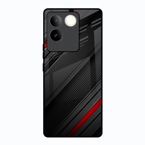 Modern Abstract Vivo T2 Pro 5G Glass Back Cover Online