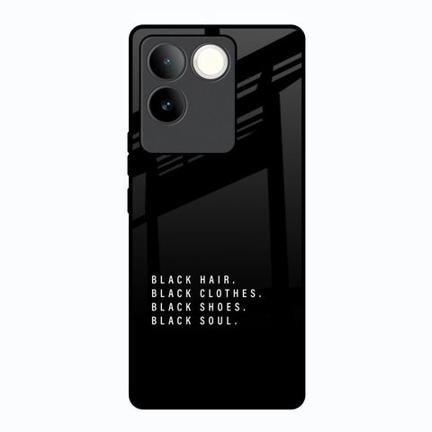Black Soul Vivo T2 Pro 5G Glass Back Cover Online