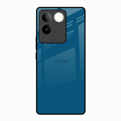 Cobalt Blue Vivo T2 Pro 5G Glass Back Cover Online
