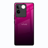 Purple Ombre Pattern Vivo T2 Pro 5G Glass Back Cover Online