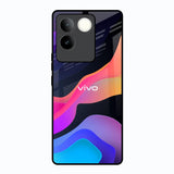 Colorful Fluid Vivo T2 Pro 5G Glass Back Cover Online