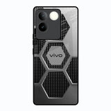 Hexagon Style Vivo T2 Pro 5G Glass Back Cover Online