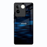 Blue Rough Abstract Vivo T2 Pro 5G Glass Back Cover Online