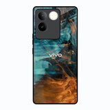 Golden Splash Vivo T2 Pro 5G Glass Back Cover Online
