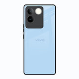 Pastel Sky Blue Vivo T2 Pro 5G Glass Back Cover Online