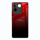 Maroon Faded Vivo T2 Pro 5G Glass Back Cover Online