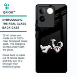 Space Traveller Glass Case for Vivo T2 Pro 5G