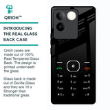 Classic Keypad Pattern Glass Case for Vivo T2 Pro 5G