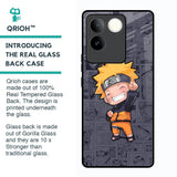 Orange Chubby Glass Case for Vivo T2 Pro 5G