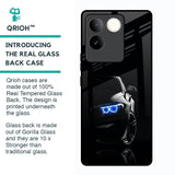Car In Dark Glass Case for Vivo T2 Pro 5G