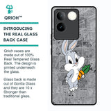 Cute Baby Bunny Glass Case for Vivo T2 Pro 5G