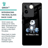 Real Struggle Glass Case for Vivo T2 Pro 5G