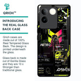 Astro Glitch Glass Case for Vivo T2 Pro 5G