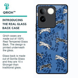 Blue Cheetah Glass Case for Vivo T2 Pro 5G