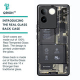 Skeleton Inside Glass Case for Vivo T2 Pro 5G