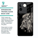 Brave Lion Glass Case for Vivo T2 Pro 5G