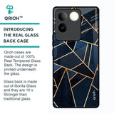 Abstract Tiles Glass Case for Vivo T2 Pro 5G