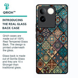 Retro Art Glass Case for Vivo T2 Pro 5G