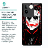 Life In Dark Glass Case For Vivo T2 Pro 5G