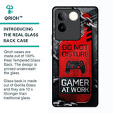 Do No Disturb Glass Case For Vivo T2 Pro 5G