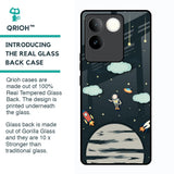 Astronaut Dream Glass Case For Vivo T2 Pro 5G