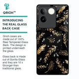 Autumn Leaves Glass Case for Vivo T2 Pro 5G