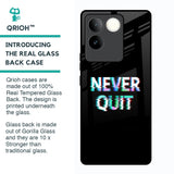 Never Quit Glass Case For Vivo T2 Pro 5G