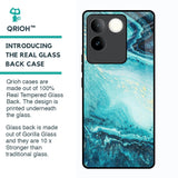 Sea Water Glass Case for Vivo T2 Pro 5G