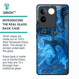 Gold Sprinkle Glass Case for Vivo T2 Pro 5G