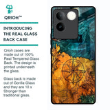 Architecture Map Glass Case for Vivo T2 Pro 5G