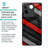 Soft Wooden Texture Glass Case for Vivo T2 Pro 5G