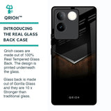 Dark Walnut Glass Case for Vivo T2 Pro 5G