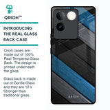 Multicolor Wooden Effect Glass Case for Vivo T2 Pro 5G