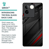 Modern Abstract Glass Case for Vivo T2 Pro 5G