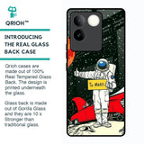 Astronaut on Mars Glass Case for Vivo T2 Pro 5G