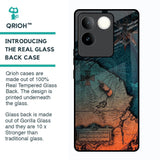 Geographical Map Glass Case for Vivo T2 Pro 5G