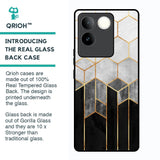 Tricolor Pattern Glass Case for Vivo T2 Pro 5G